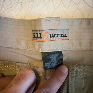5.11 Tactical Men's Khaki Cargo Pants